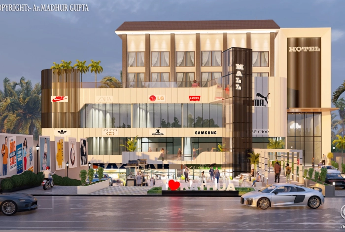 Commercial plaza