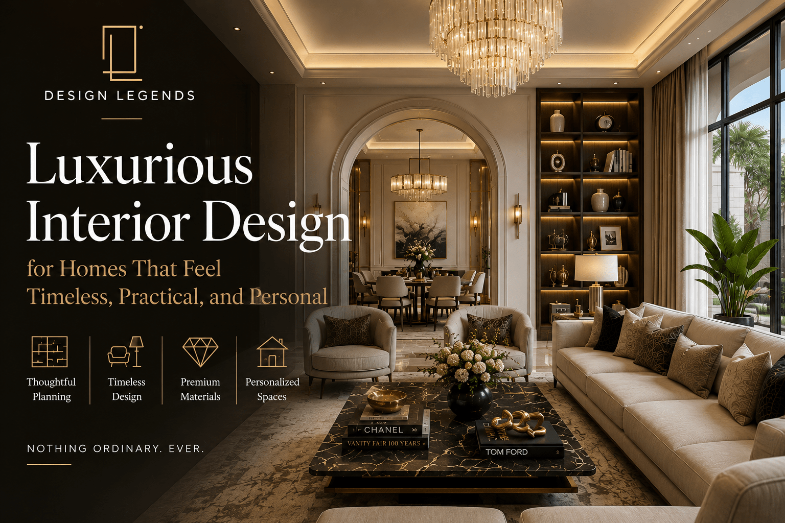 Luxurious Interior Design for Timeless Homes
