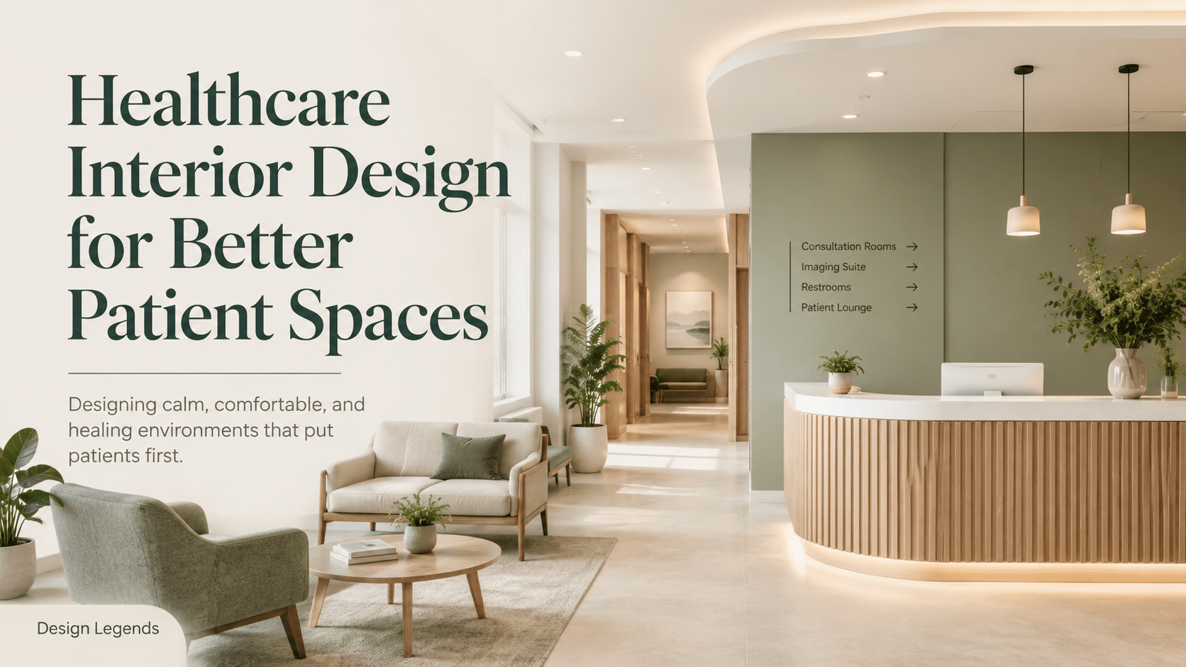 Healthcare Interior Design for Better Patient Spaces